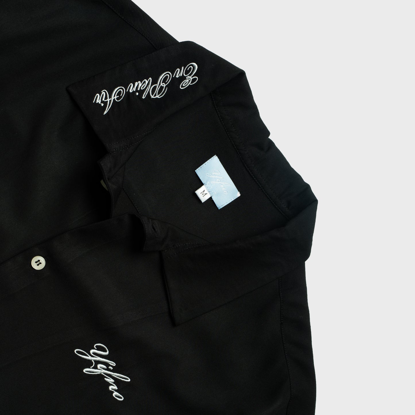 EPA Short Sleeve Button Up(Black)