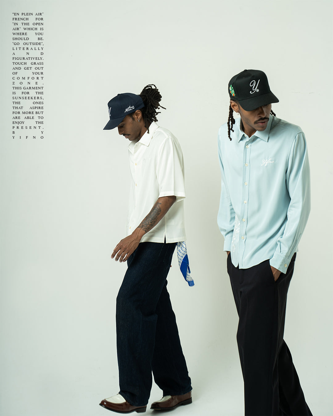 EPA Long Sleeve Button Up(Blue)