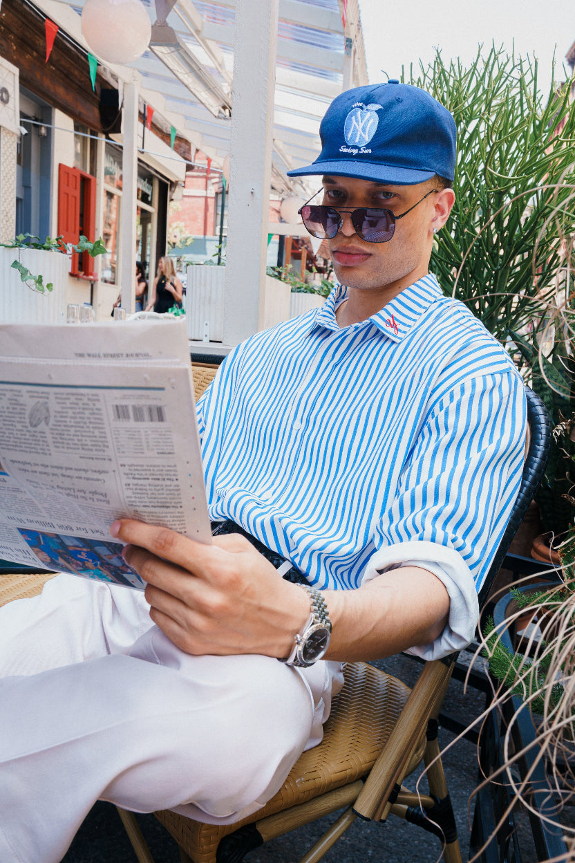 Dean Washed Cotton Lounge Shirt