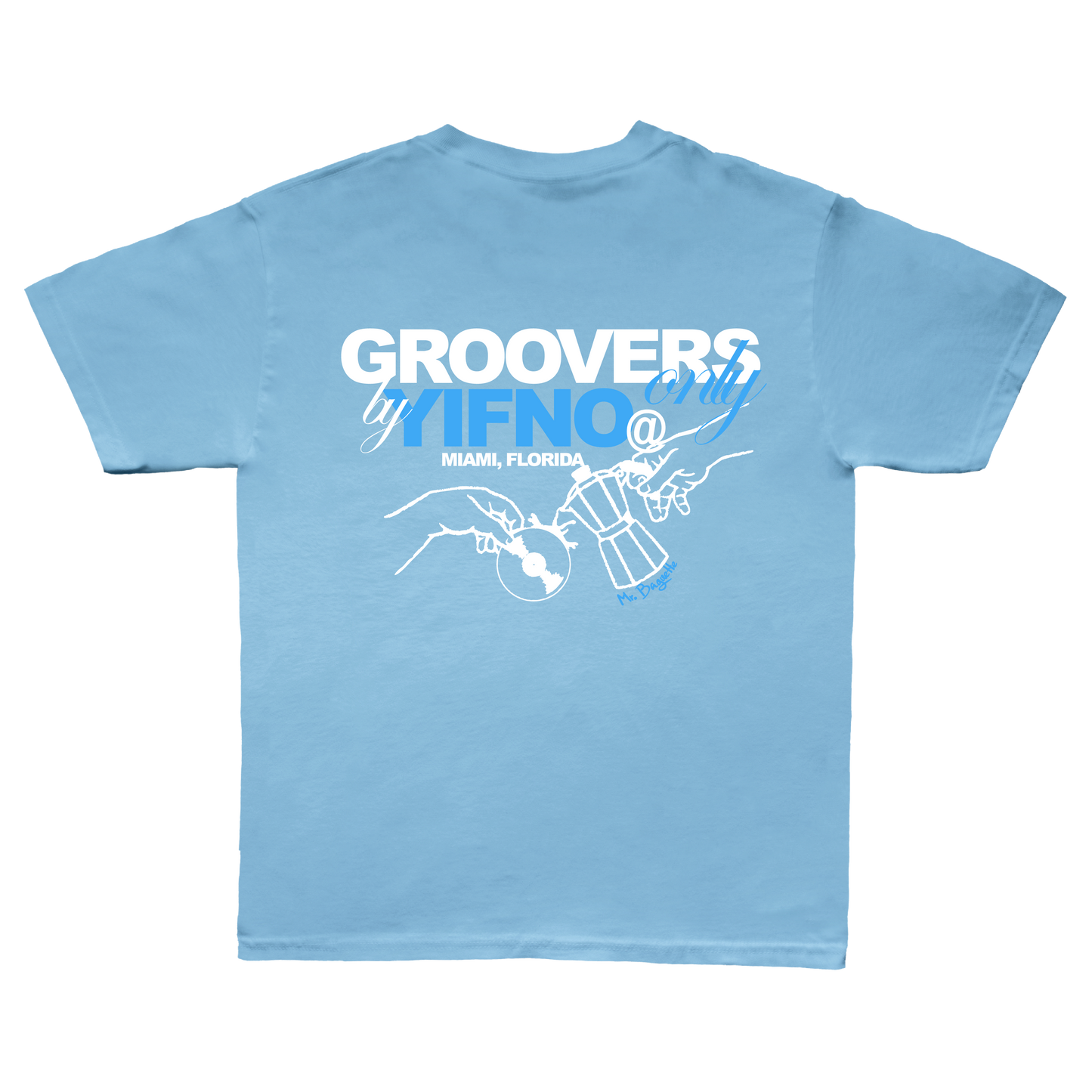 Groovers Tee (Sky Blue)